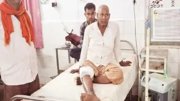 Union Minister Raj Bhushan Nishad Mama injured in Firing in Bihar