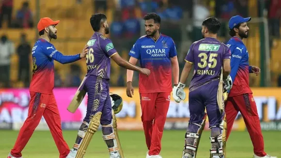 kkr vs rcb live update