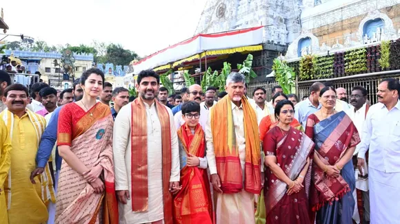  CM Chandrababu Naidu Big Statement Only Hindus will Work in Tirupati Temple