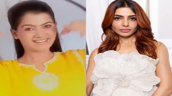 Samantha Ruth Prabhu flat nose and thin lips 15 years old photos viral,,,,,,