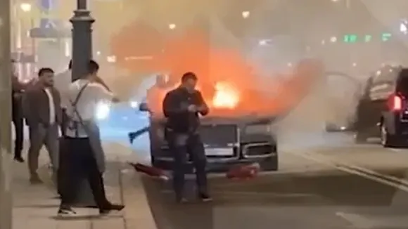 president putin car blast