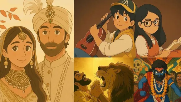 Ghibli trend takes over bollywood