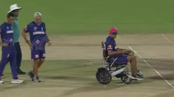 Passion for Cricket or Money pressure Why Rahul Dravid is Active with injured leg for Rajasthan Royals in IPL 2025 