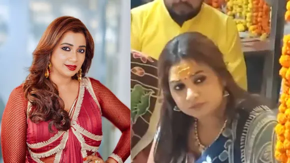 shreya ghoshal visits mahakaleshwar temple offers prayers in ujjain