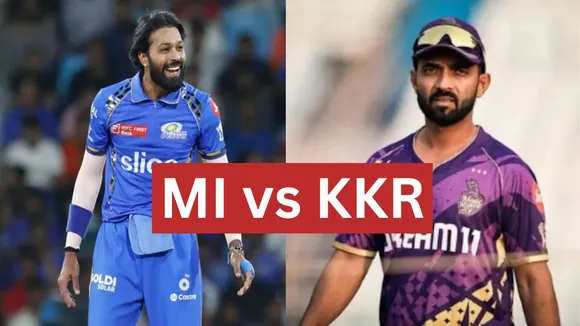 MI vs KKR Toss Update