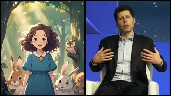 Ghibli style Photo and Sam Altman