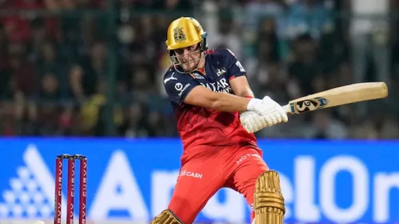 Liam Livingstone hits 3 sixes to Rashid Khan in single over RCB vs GT IPL 2025