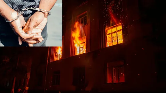 mumbai man set woman house in fire arrestes