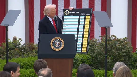 Donald Trump Tariff on India 26 Percent see video