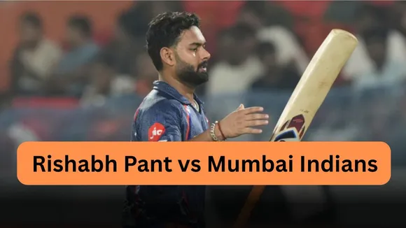 Rishabh pant performance against mumbai indians
