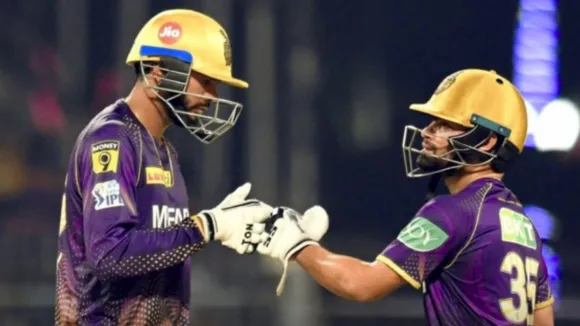 KKR vs SRH IPL 2025  Venkatesh Iyer hits fifty KKR sets target of 201 for SRH 