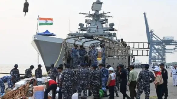 myanmar ship