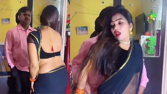 Viral couple dance video on social media trending