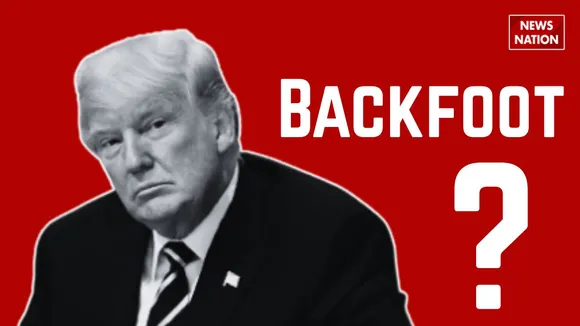 trump backfoot