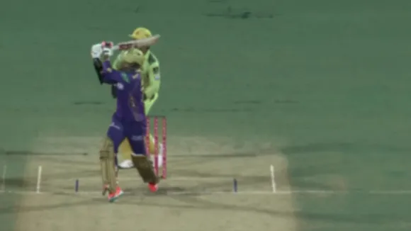 KKR Sunil Narine finished the match on 18 ball at Chepauk where CSK batters were struggling for single 