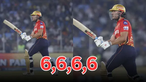 Marcus stoinis hit FOUR CONSECUTIVE SIXES AGAINST mohammed SHAMI 