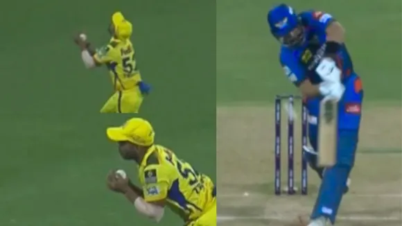 Rahul Tripathi takes stunning catch of Aiden Markram while running in opposite direction LSG vs CSK watch video 