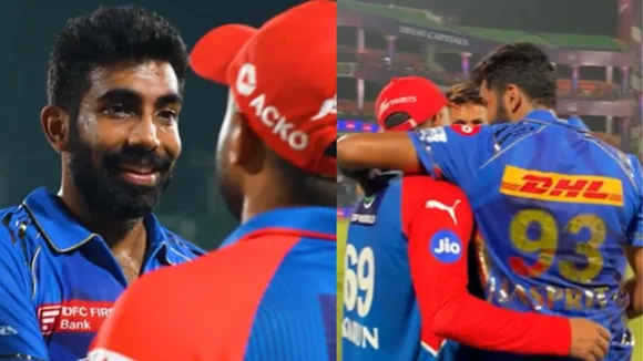 Jasprit Bumrah and karun Nair hug each other after heated moment Watch Lovely video 