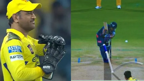 MS Dhoni LSG VS CSK