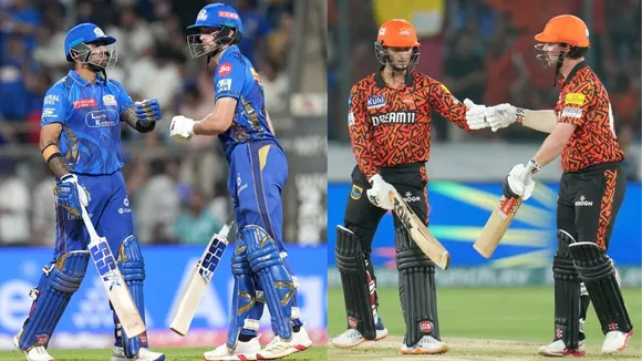 Mumbai Indians Sunrisers Hyderabad batsmen struggle against full toss ball in MI vs SRH IPL 2025 