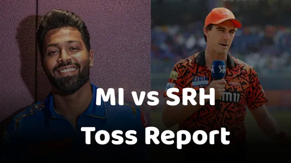 MI vs SRH Toss Update