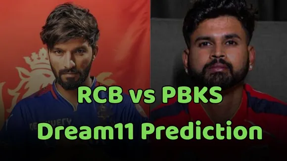 RCB vs PBKS Dream11 Prediction