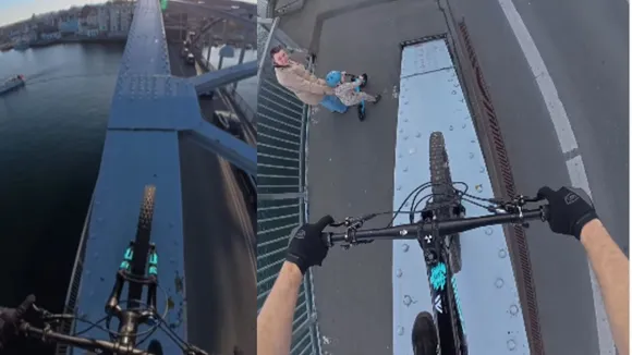 bikeCYCLE stunt video viral