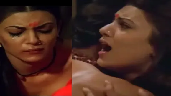 Sushmita Sen said mithun chakraborty out of control while doing bold scene in chingari film ...............