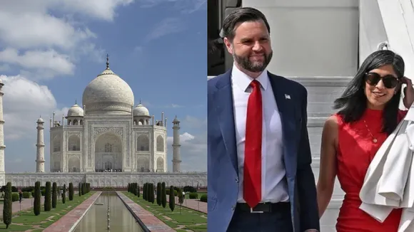 American Vice president vance visit agra