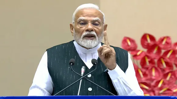 PM Modi at Civil Services Day programme