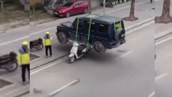 viral scooty video