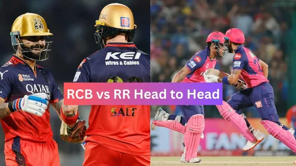 RCB vs RR Head To Head Records