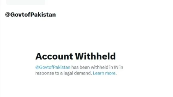 India Bans Pakistan X official Account Digital Strike amid Pahalgam attack