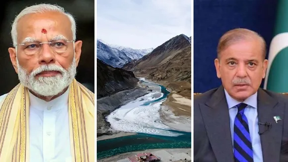 PM Modi and Shahbaz Sharif