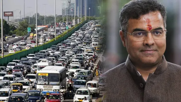 traffic system of Delhi