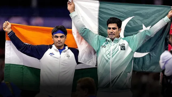 Neeraj Chopra on social media