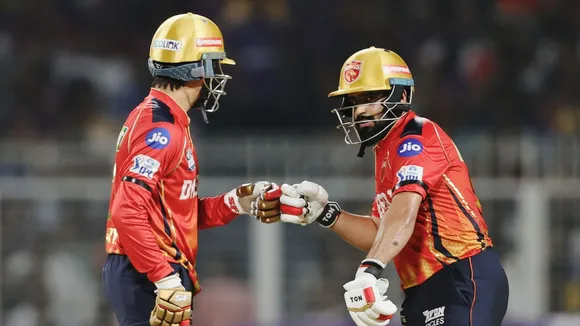 KKR vs PBKS IPL 2025:  Punjab Kings sets target of 202 run for KKR Priyansh Arya Prabhsimran Singh hit fifty 