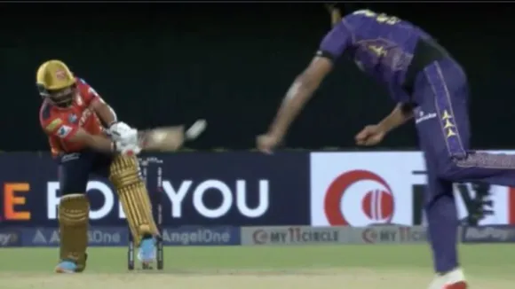 Prabhsimran Singh six to fine leg on Harshit Rana was treat to watch during KKR vs PBKS IPL 2025 video 