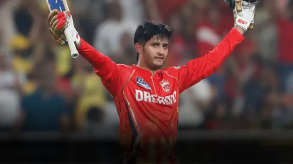 priyansh arya make fifty in 27 balls hit 8 runs with 2 sixes during kkr vs pbks match in IPL 2025