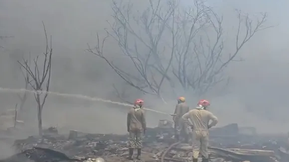 Delhi Fire 27 April