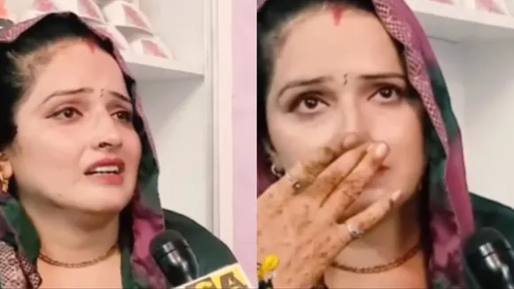 Seema Haider said I will die but going back to Pakistan video viral on social media........