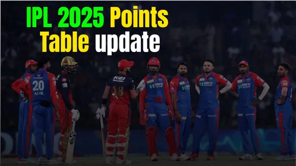 IPL 2025 Points Table update