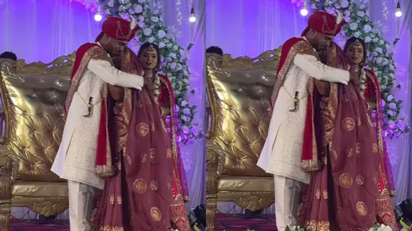 viral video bride crying