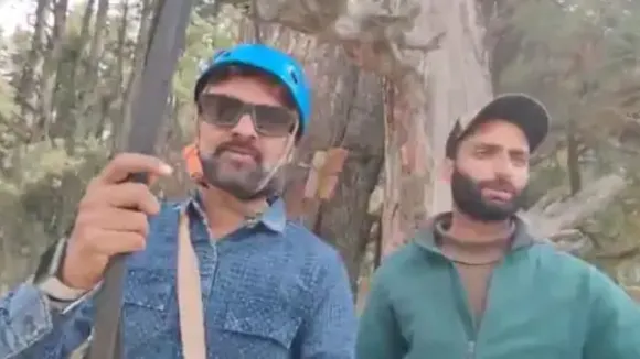  Pahalgam Attack Allahu Akbar ZipLine video man detained by NIA 