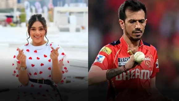 yuzvendra chahal took hat trick in ipl 2025 rumored girlfriend rj mahvash react on social media
