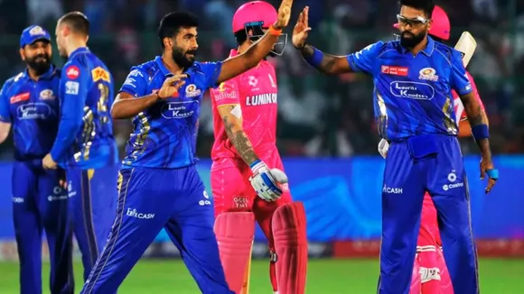 RR vs MI IPL 2025 .