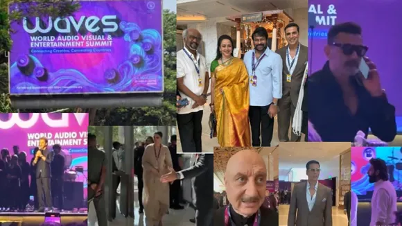 Shahrukh Khan aamir khan to Ranbir Alia these celebs reached WAVES Summit 2025........