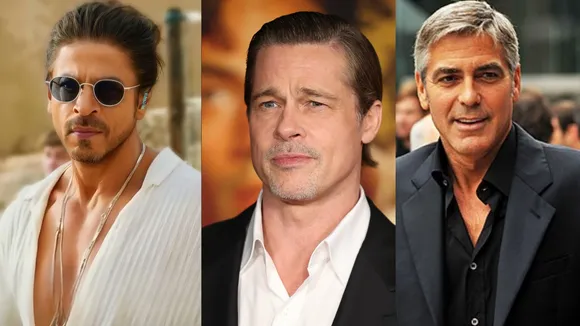 Shahrukh Khan at 4th on top 10 richest actors in the world he gives tough competition to Brad Pitt and George Clooney 