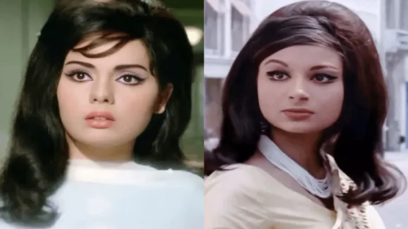 Mumtaz said  this I was beautiful I had more awards than her on rivalry with Sharmila Tagore........