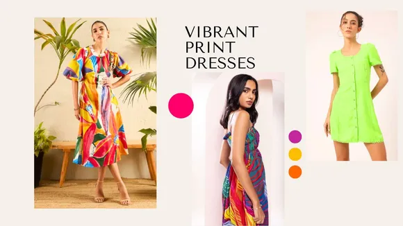 Vibrant Print Dresses